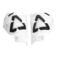 LEATT SHIN PLATE KIT 5.5 WHT/BLK PAIR #US12/13