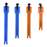 LEATT STRAP KIT 4.5 BLUE 2+ORANGE 2-PCS