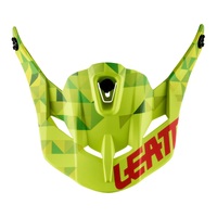 LEATT GPX 4.5 HELMET PEAK V22 LIME/TEAL