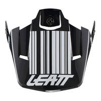 LEATT HELMET PEAK '20 GPX 3.5 V20.1 MAT BLK/WHT