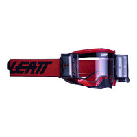 Leatt 5.5 Velocity Goggle Roll-Off - Red / Clear 83%