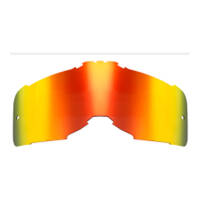 LS2 Aura Goggle - Red with Iridium Lens