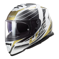 LS2 FF800 Storm (XL) Nerve - White / Gold