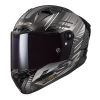 LS2 FF805 Thunder Carbon (2XL) Volt - Black / Grey 06