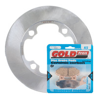 Brake Disc & Pad Front Kit - Suzuki LTF300F '02-'20 - Right