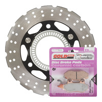 Brake Disc & Pad Rear Kit - Kawasaki EX300 Ninja ABS '13-'15