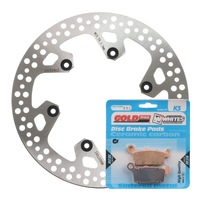 BRAKE DISC & PAD REAR KIT - YAM WR250F 01