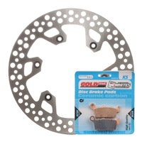 BRAKE DISC & PAD REAR KIT - YAM WR250F 02