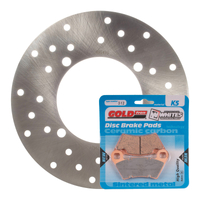 BRAKE DISC & PAD REAR KIT - POL RANGER 570 MID SIZE 14-21