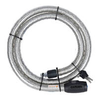 Oxford Revolver 1.8m Silver Cable Lock