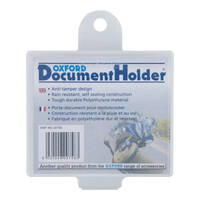 Oxford Plastic Insurance Slip Holder (Square)