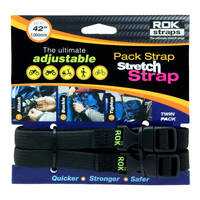 Oxford ROK Straps MD 16mm Adjustable - Black