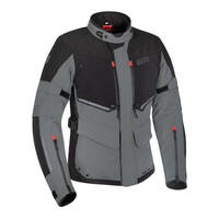 Oxford Mondial Laminate Jacket - Black / Grey