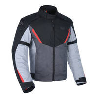 Oxford Delta 1.0 Waterproof Jacket - Black / Grey / Red