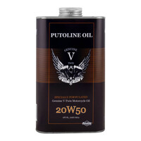 Putoline Genuine V-Twin Engine Oil - 20W50