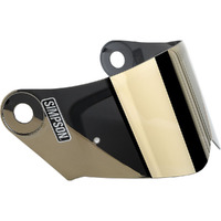 Simpson Ghost/Speed Bandit Visor - Gold