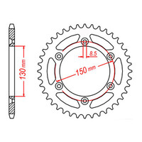 MTX 245/2 Steel Rear Sprocket #520