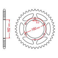 MTX 1786 Steel Rear Sprocket #520