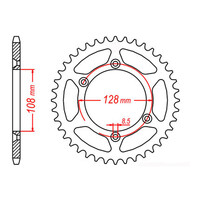 MTX 797 Steel Rear Sprocket #428