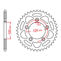 MTX 746 Steel Rear Sprocket #520