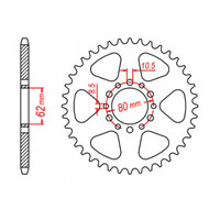 MTX 845 Steel Rear Sprocket #520