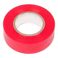 TAPE PVC 18mm X 6.5Mtr RED Each - STEEL GRIP