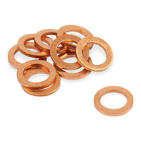 Whites Crush Washer Copper - 10 x 18 x 1.5 (100 Pack)