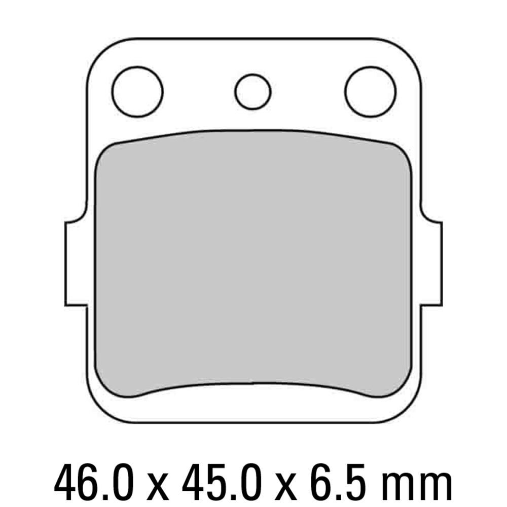 FERODO Disc Pad Set - FDB661 SG Sinter Grip Sintered Compound - Off-Road