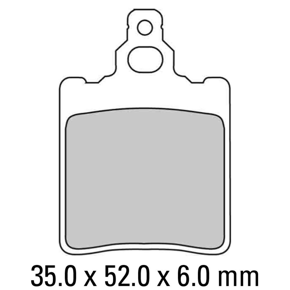 FERODO Disc Pad Set - FDB694 ST Sinter Grip Sintered Compound - Road
