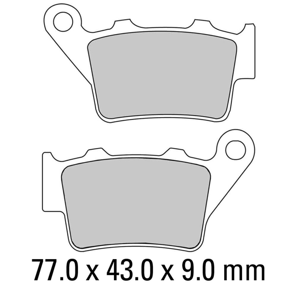 FERODO Disc Pad Set - FDB2005 SG Sinter Grip Sintered Compound - Off-Road