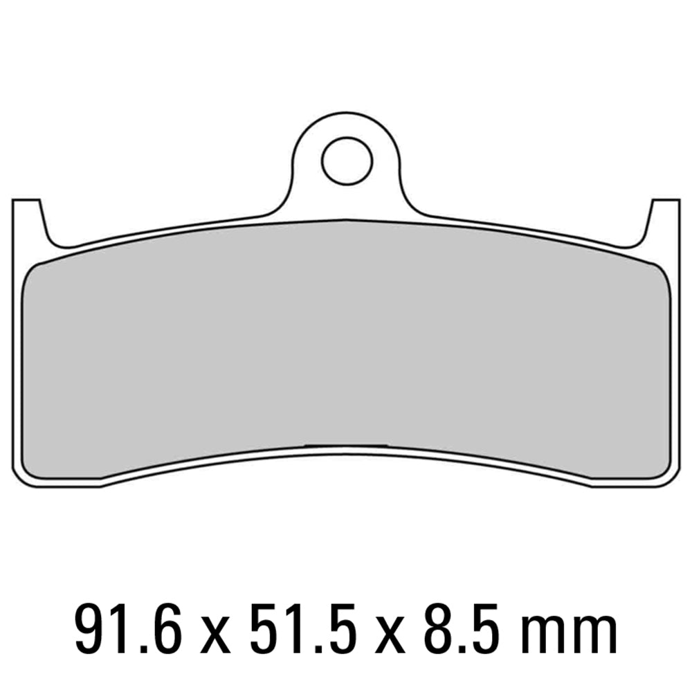 Ferodo - FERODO BRAKE PADS - FDB2036P (PK = 2 Pads) [BQ25] - Shark Leathers