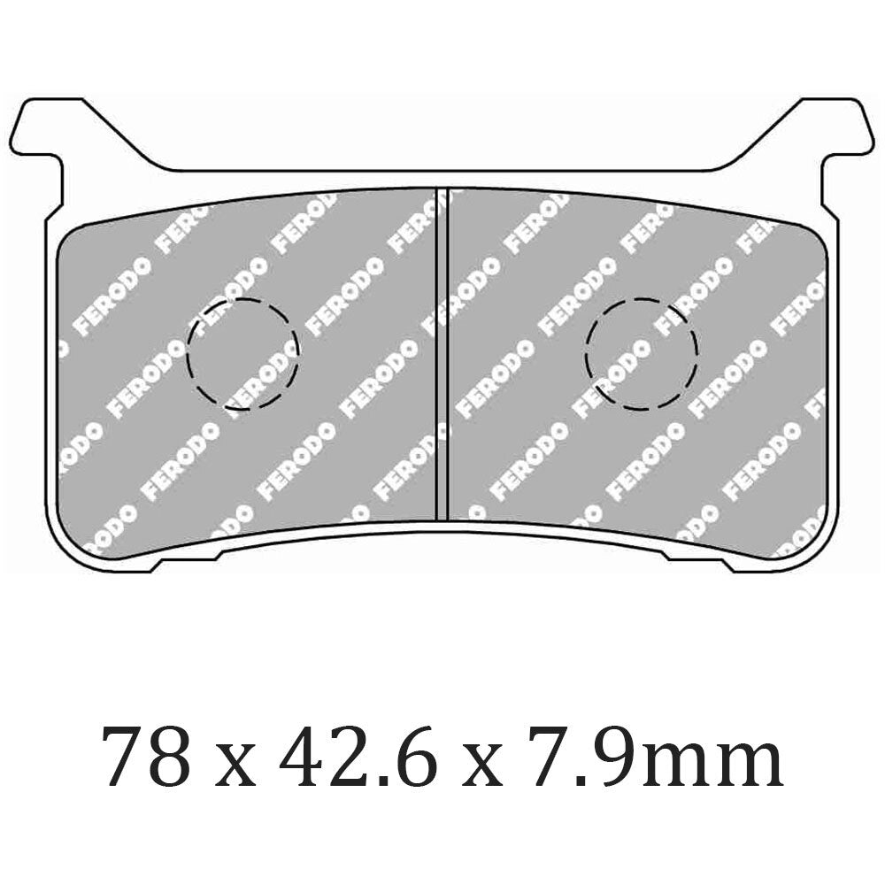 Ferodo - FERODO BRAKE PADS - FDB2300ST (PK = 2 Pads) [BQ25] - Shark Leathers