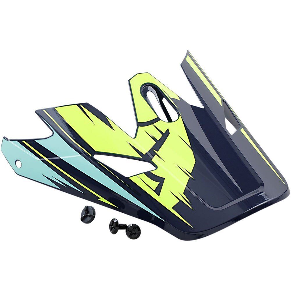 Thor Replacement Visor Peak for Sector Helmets Warp Navy/Teal