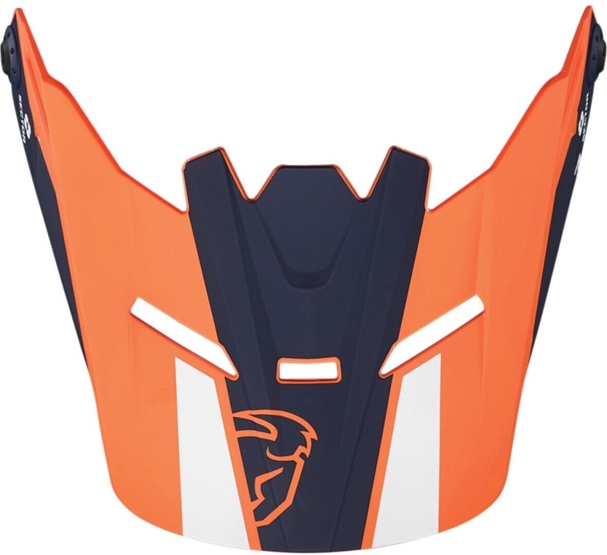 Thor Replacement Visor Peak for Sector Youth Helmets Split Orange/Navy