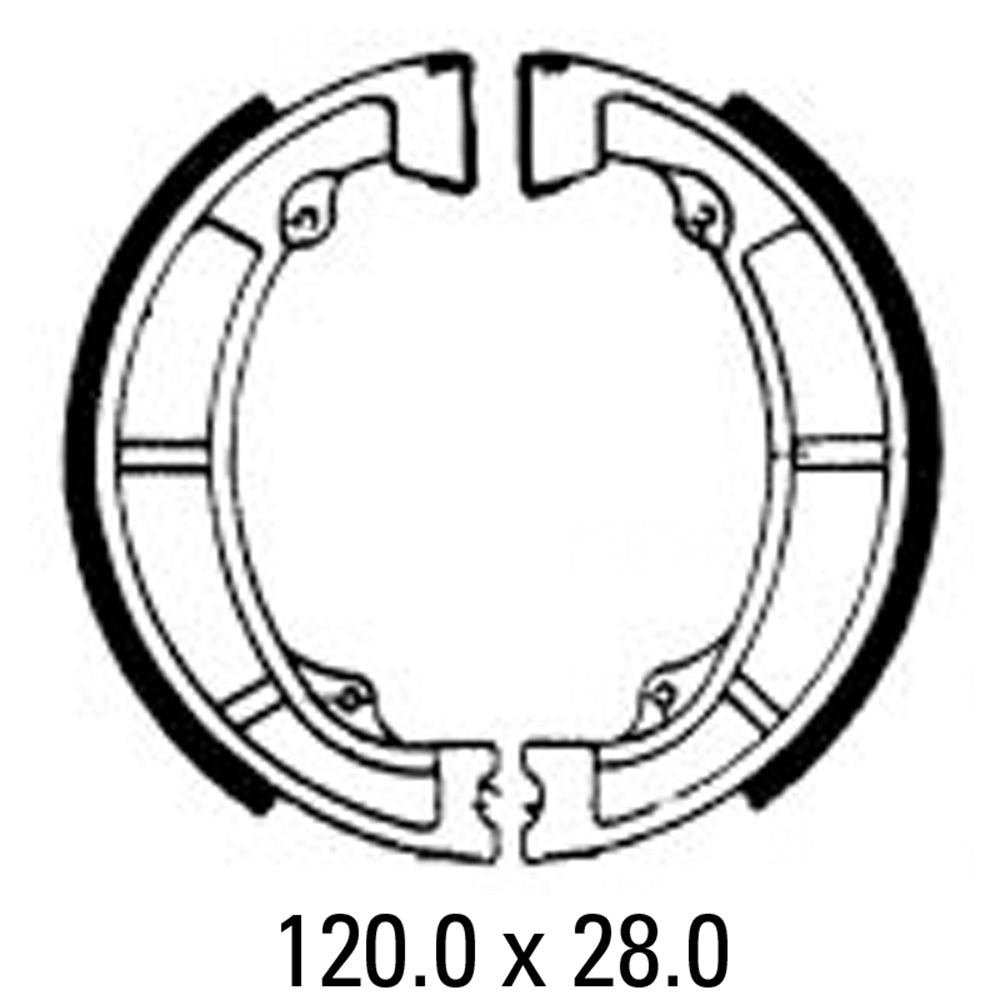 Ferodo - FERODO BRAKE SHOE SET - FSB797 - Shark Leathers