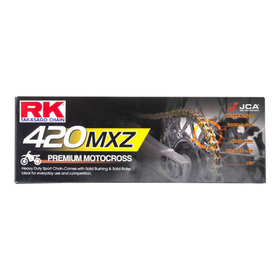 RK Chains - RK CHAIN 420MXZ-136L - Shark Leathers