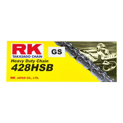 RK CHAIN 428 HEAVY DUTY - 136 LINK - GOLD