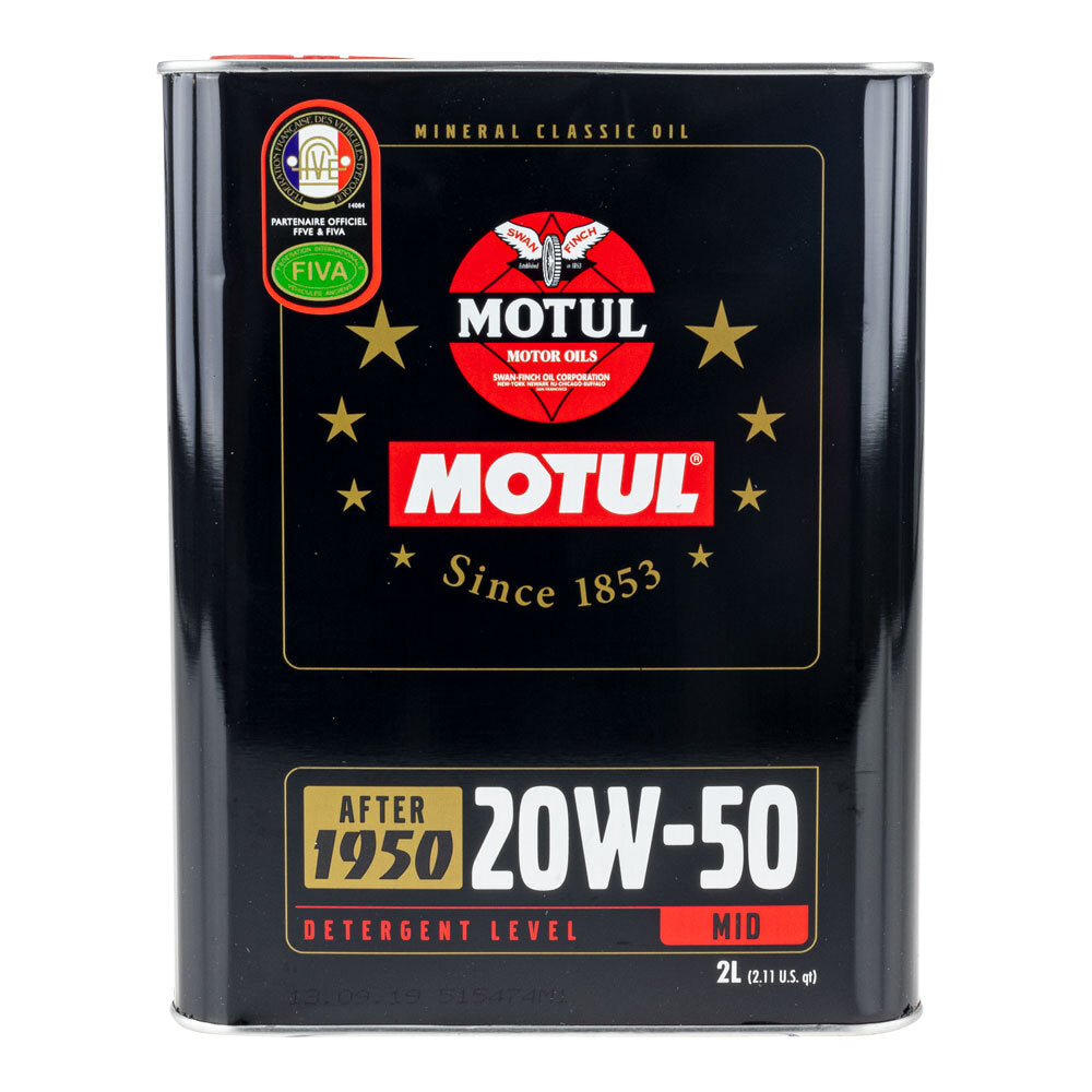 Motul - MOTUL CLASSIC (20W50) 2L CTN10 - Shark Leathers