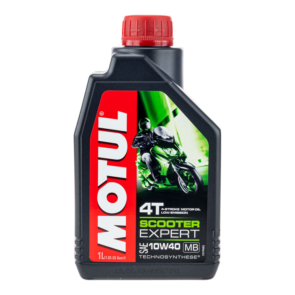 Motul - MOTUL SCOOTER EXPERT 4T (10W 40) 1L CTN12 - Shark Leathers