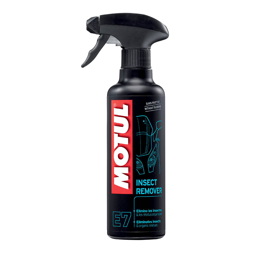 Motul - MOTUL E7 INSECT REMOVER 400ML CTN12 - Shark Leathers