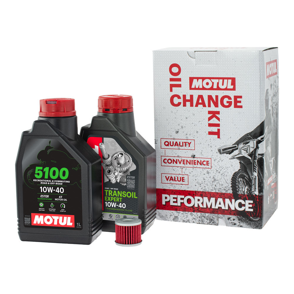 MOTUL PERFORMANCE OIL CHANGE KIT - HONDA CRF250 04~17 / 450 02~16