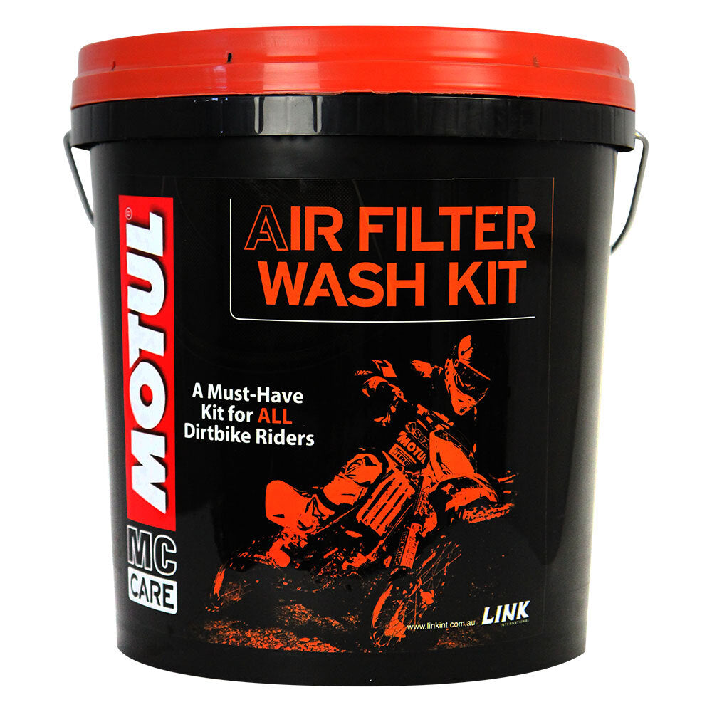 Motul - MOTUL BUCKET - AIR FILTER WASH KIT (DG 3.3 - UN1300 & UN1993) - Shark Leathers