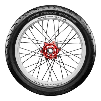Avon Cobra Chrome 130/80B17 Front Tyre (65H Rating) AV91