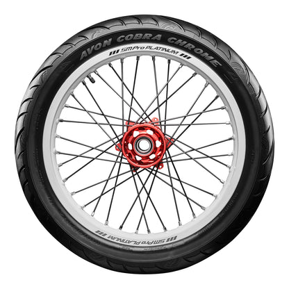 Avon Cobra Chrome 140/75R17 Front Tyre (67V Rating) AV91