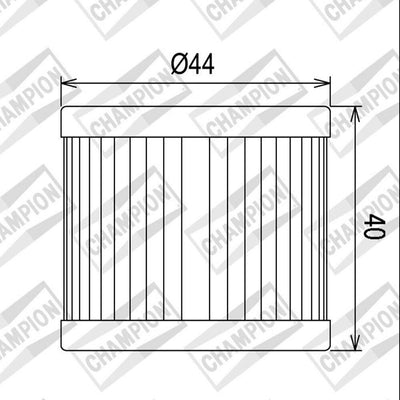 CHAMPION OIL FILTER ELEMENT - COF031 (131)