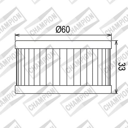 OIL FILTER CHAMPION - COF036 (136)