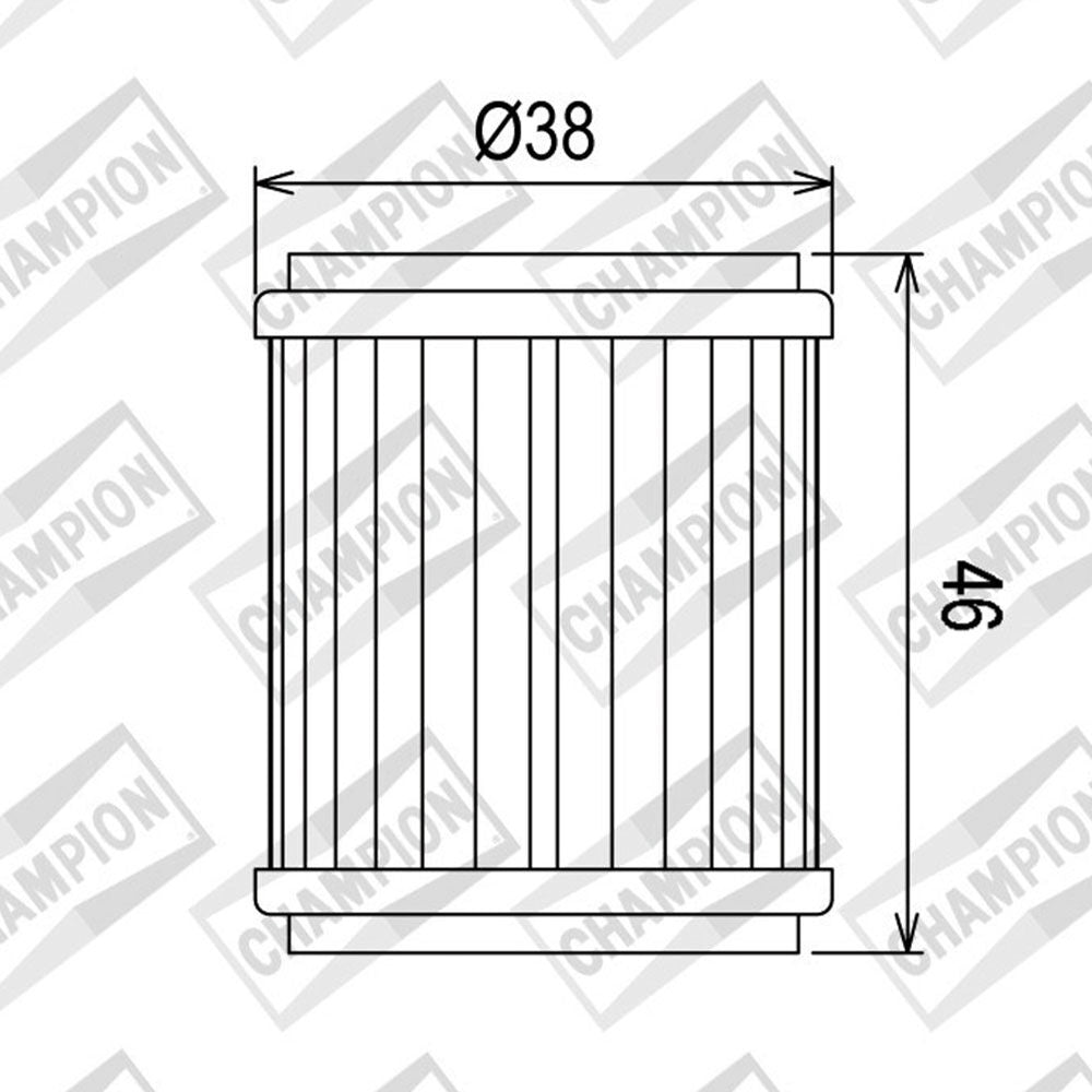 OIL FILTER CHAMPION - COF040 (140)