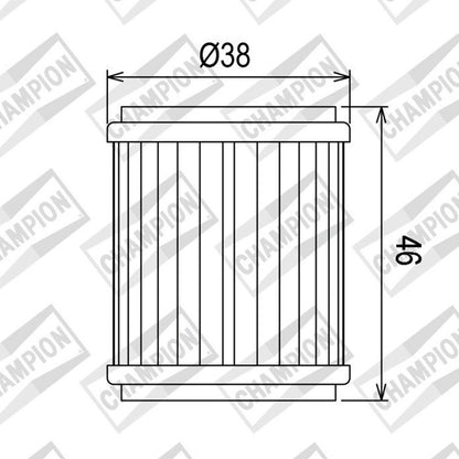 OIL FILTER CHAMPION - COF040 (140)