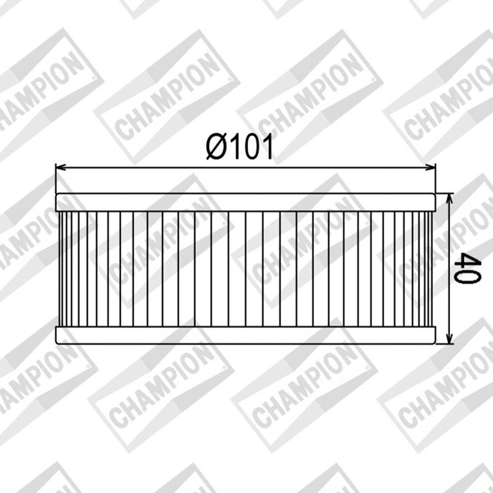 OIL FILTER CHAMPION - COF046 (146)