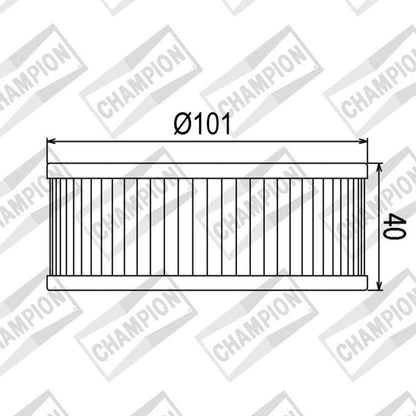 OIL FILTER CHAMPION - COF046 (146)